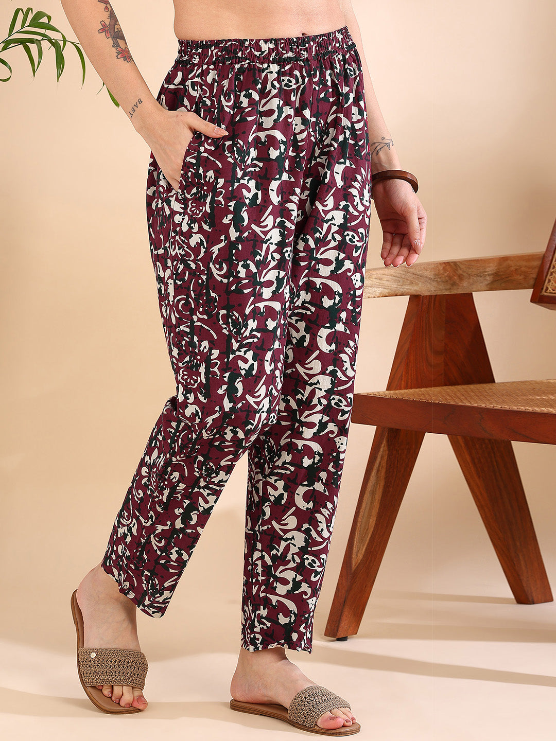 Bloom and Bliss Co-ord Set - Violet Pink