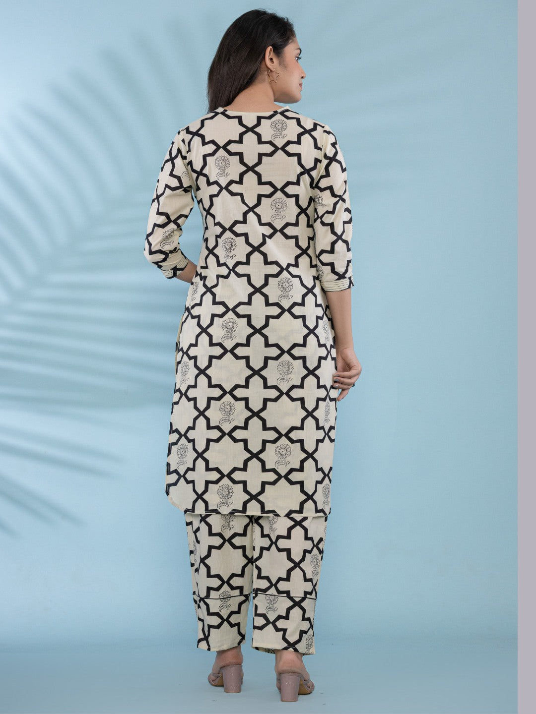 Pure Cotton Printed Kurta Pant Set