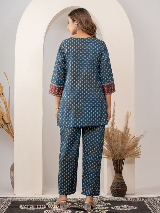 Indigo Dreamin’ | Breezy Cotton Tassel Co-ord
