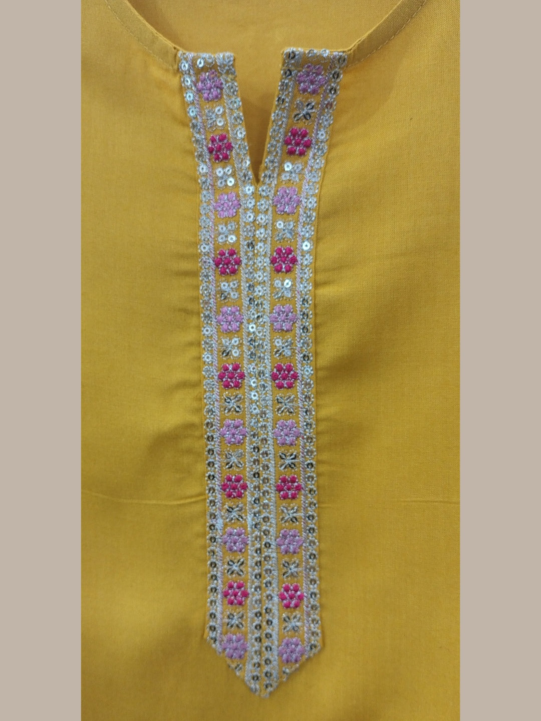 Sunshine Chic Embroidered Rayon Top