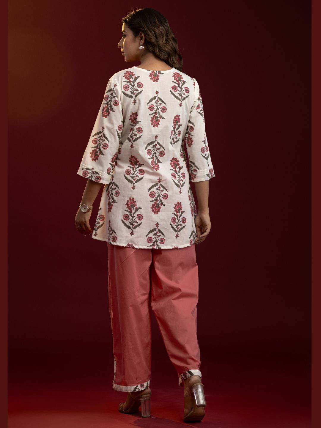 Rosé Bloom Cotton Co-ord Set