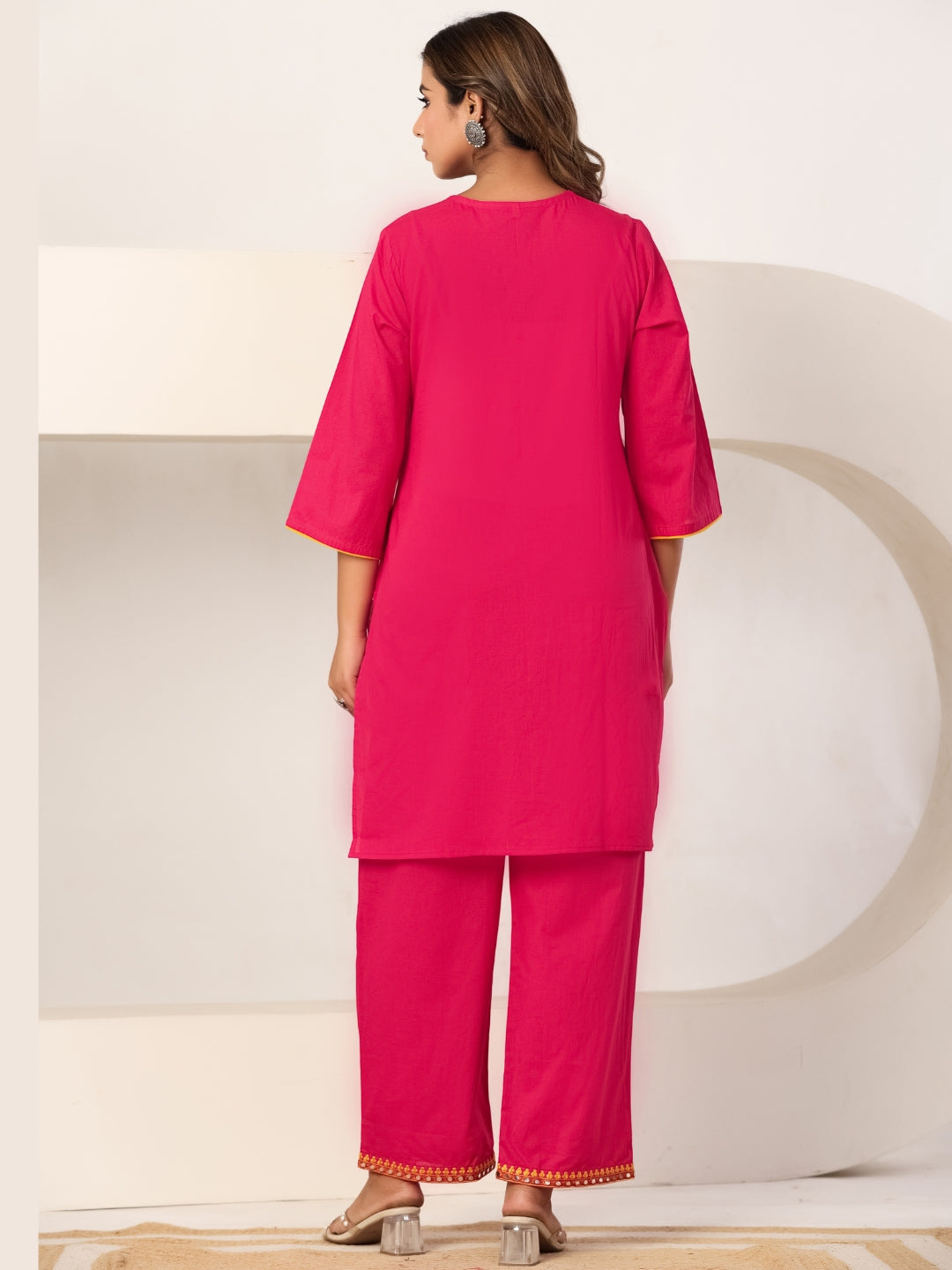 Rani Energy – Pure Cotton Embroidered Kurta Co-ord Set