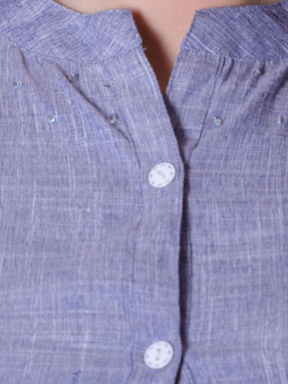 Vedana Rayon Button Down Kurta