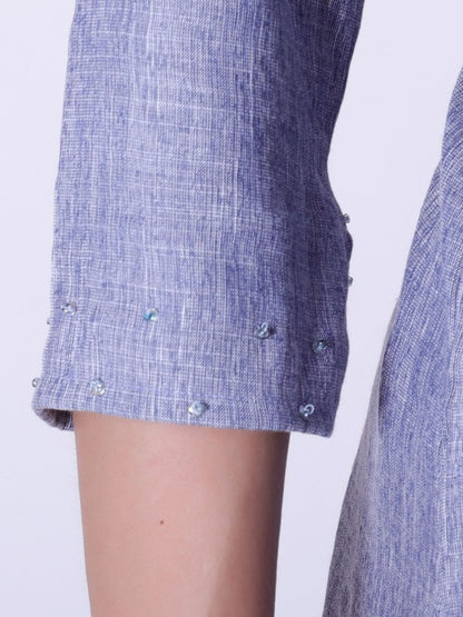 Vedana Rayon Button Down Kurta