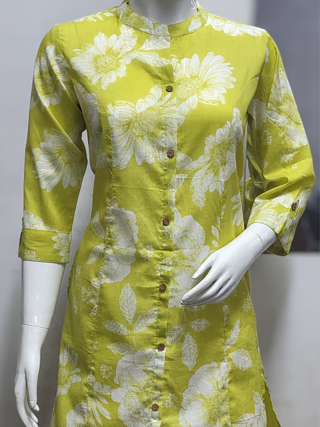 The "Zest Life" Floral A-Line Kurta