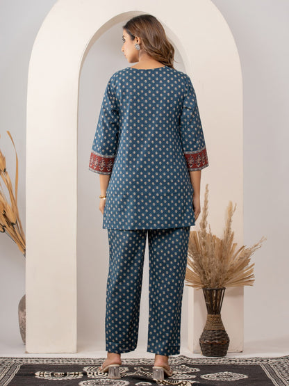 Indigo Dreamin’ | Breezy Cotton Tassel Co-ord