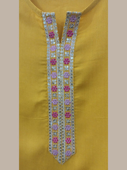 Sunshine Chic Embroidered Rayon Top
