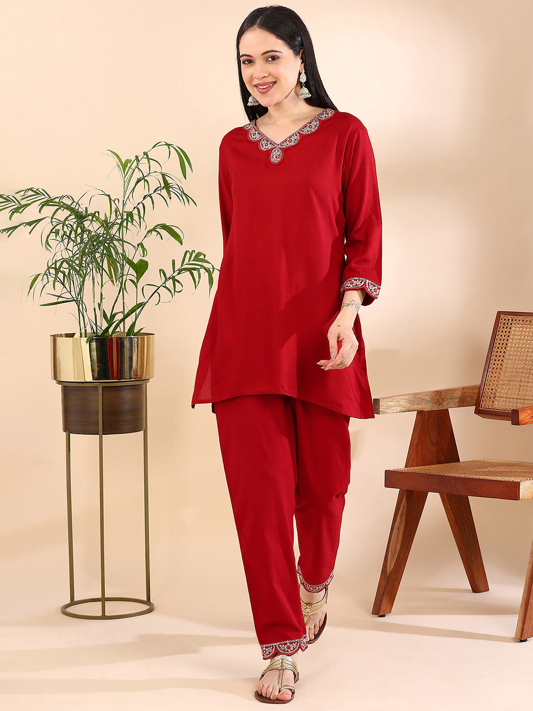 Maroon Muse: The Ultimate Chill-to-Chic Set