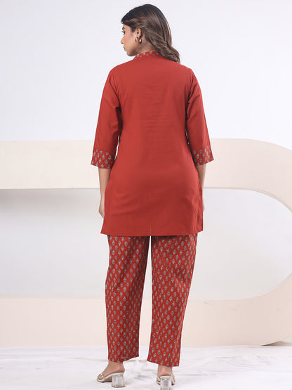 Rust Red – Fiesta Mirror Heritage Co-ord Set