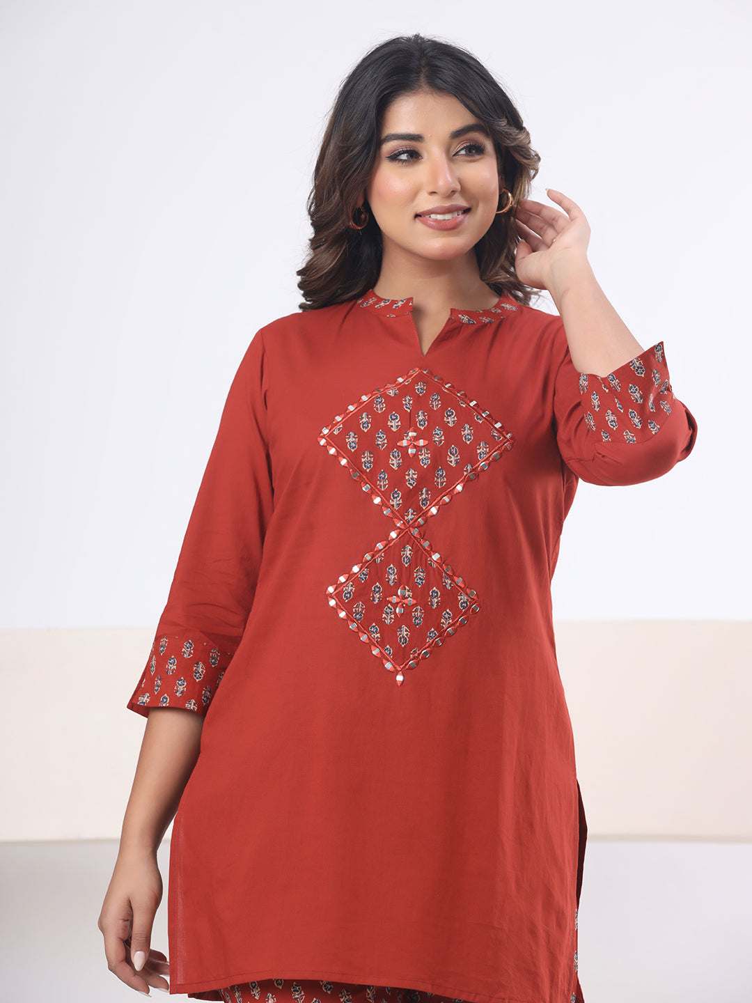 Rust Red – Fiesta Mirror Heritage Co-ord Set