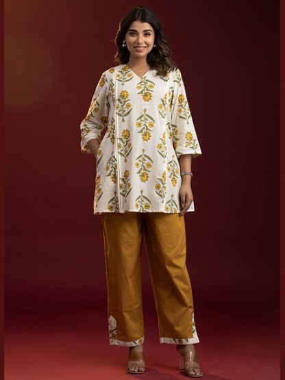 Golden Hour Bloom Co-ord Set