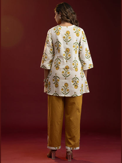 Golden Hour Bloom Co-ord Set