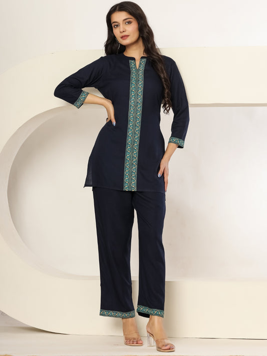 Midnight Muse – Rayon Co-ord Set