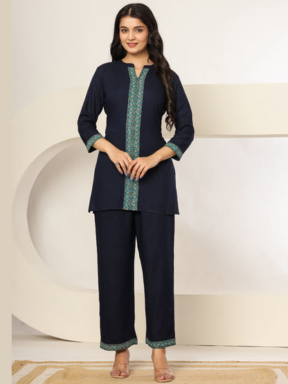 Midnight Muse – Rayon Co-ord Set
