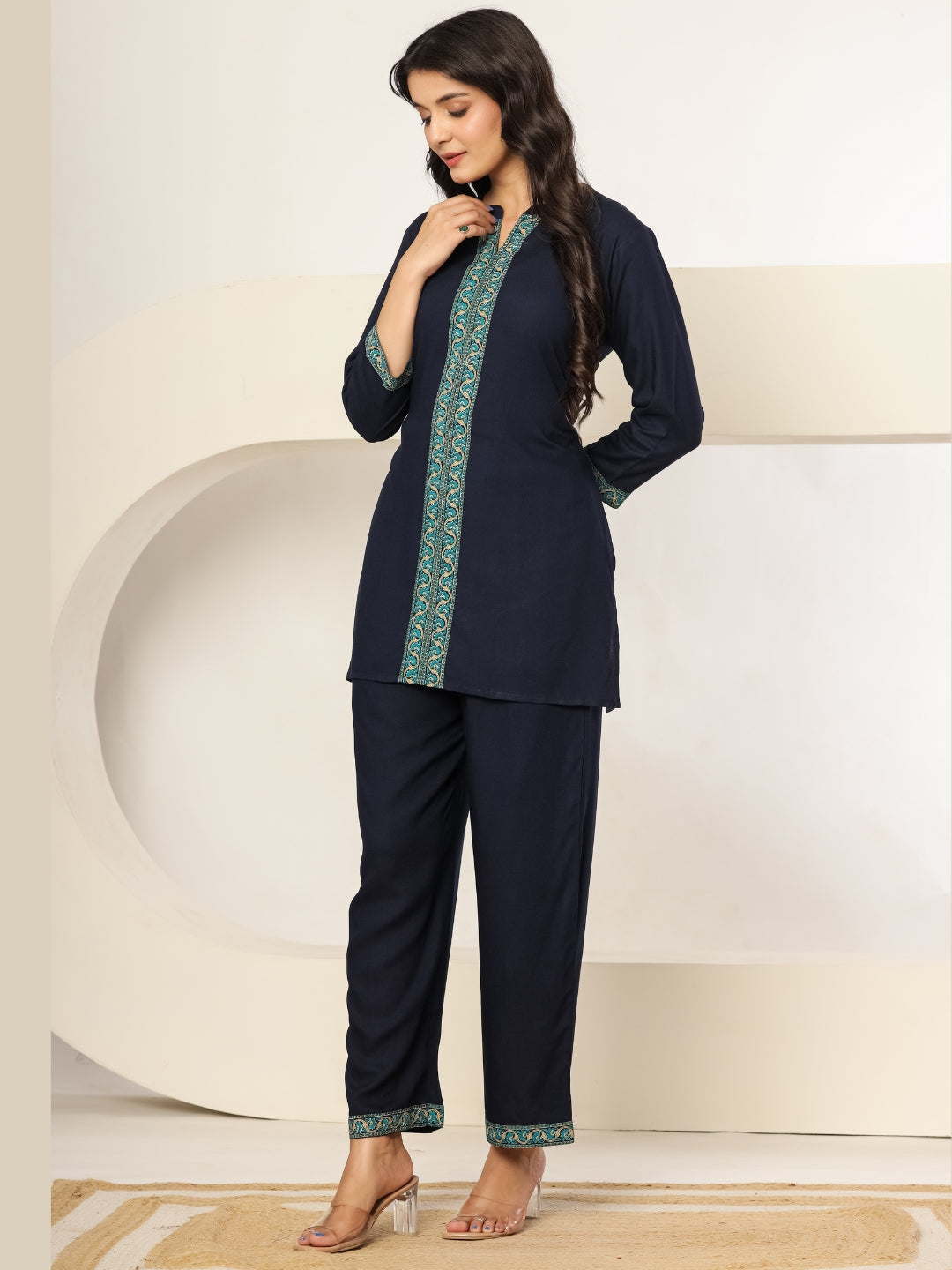 Midnight Muse – Rayon Co-ord Set