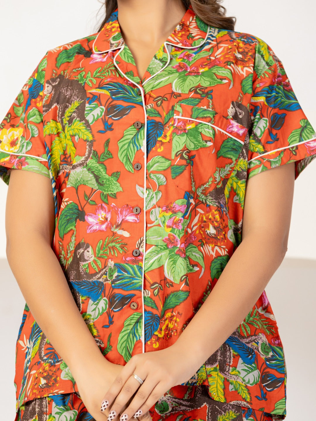 Wild Tropics Cotton Lounge Set