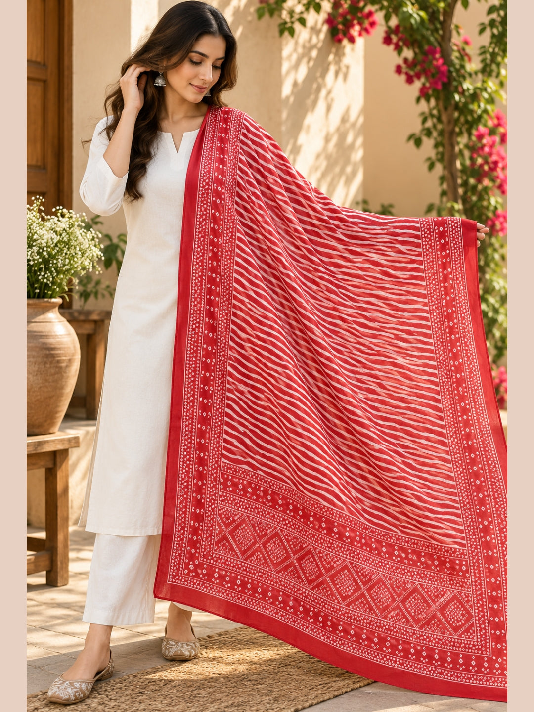 Red - Rang-e-Laal Dupatta