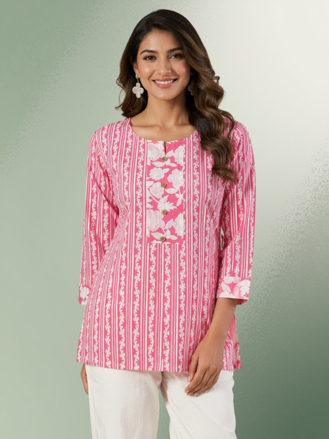 Blush Bloom Cotton Top