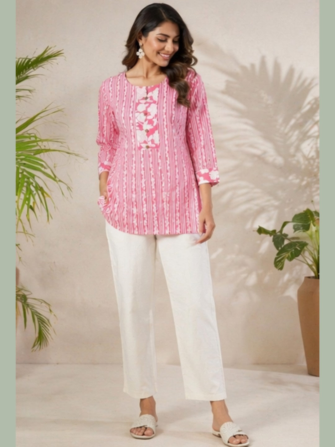 Blush Bloom Cotton Top