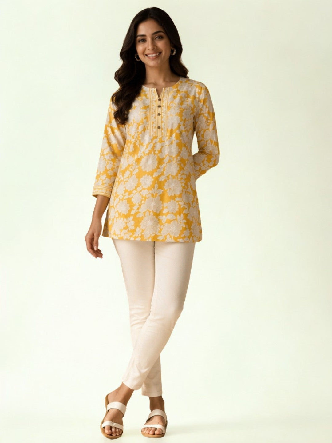 Sunlit Muse Cotton Top
