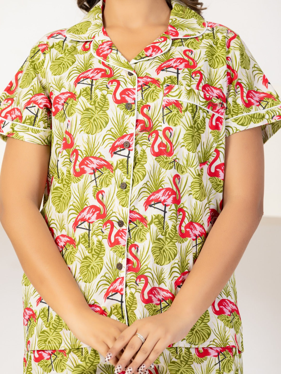 Palm & Flamingo Lounge Set