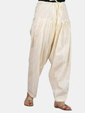 Peach - Pure Cotton Solid Color Patiala Pants for women